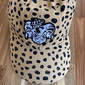 North Carolina Tar Heels '47 Women's Cheetah Clean Up Adjustable Hat - Tan